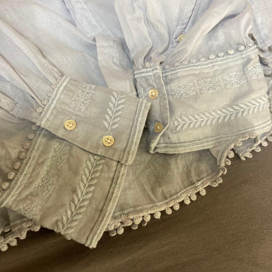 isabel marant フリル付きシャツ