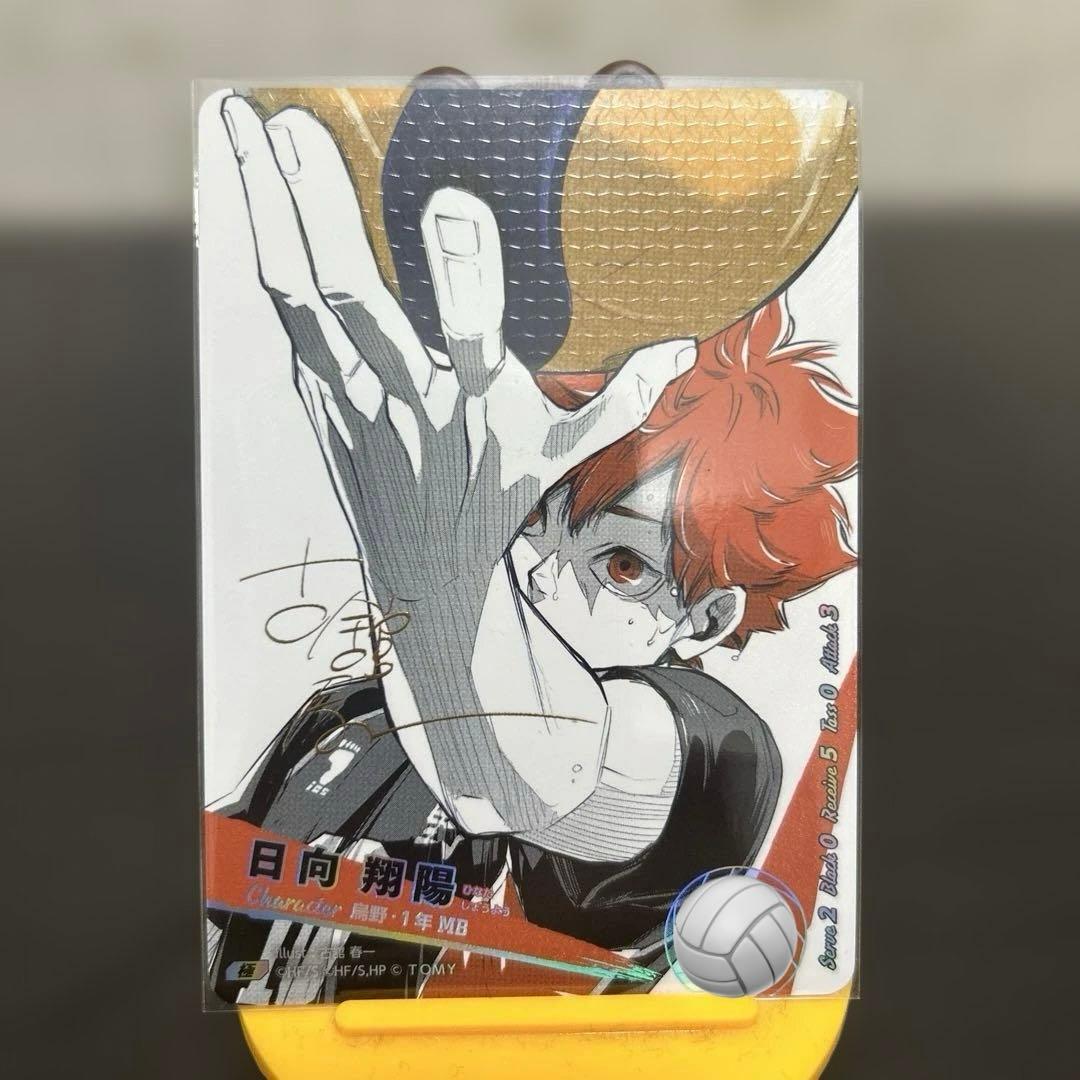 日向翔陽 極 バボカ シリアルナンバー サイン入り