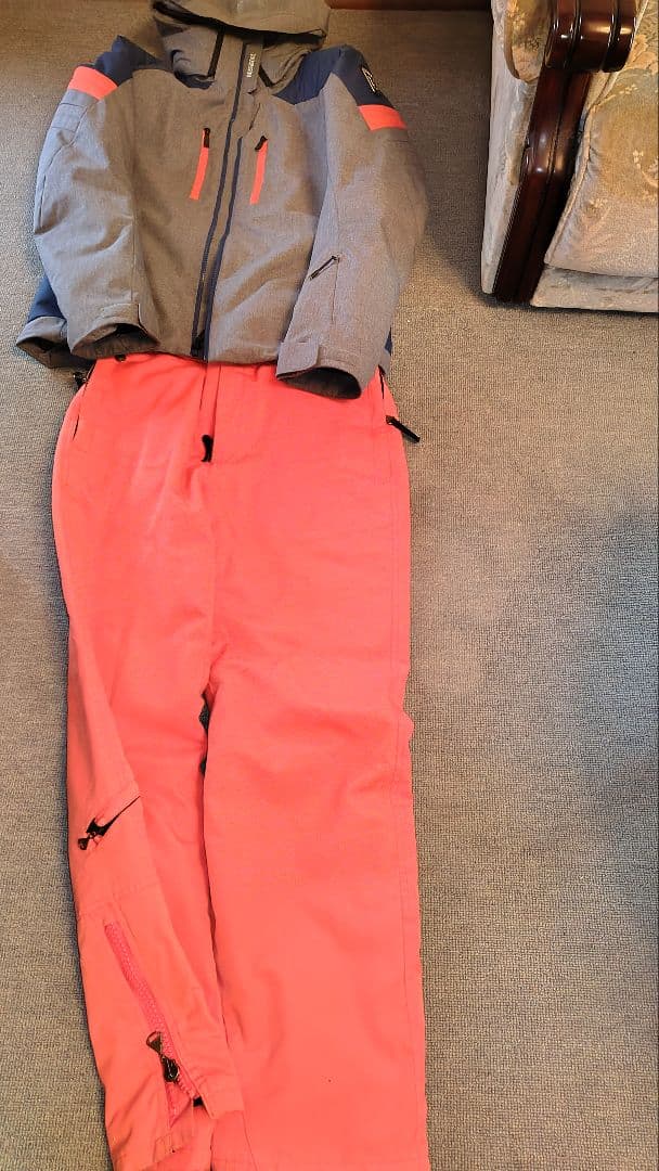 Rossignol スキーウェア メンズ グレー/ネイビー/オレンジ