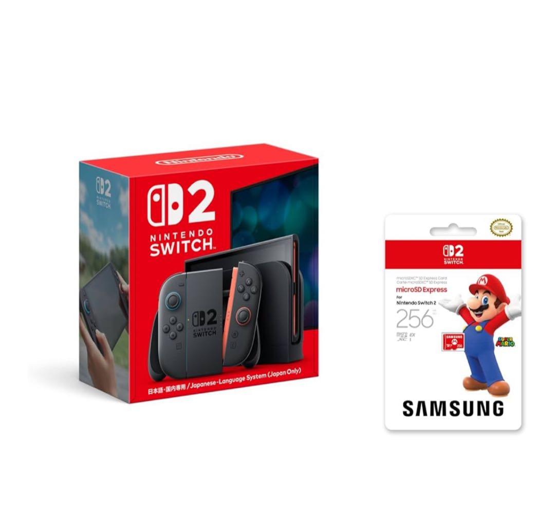 switch2本体＋SamsungSDカード