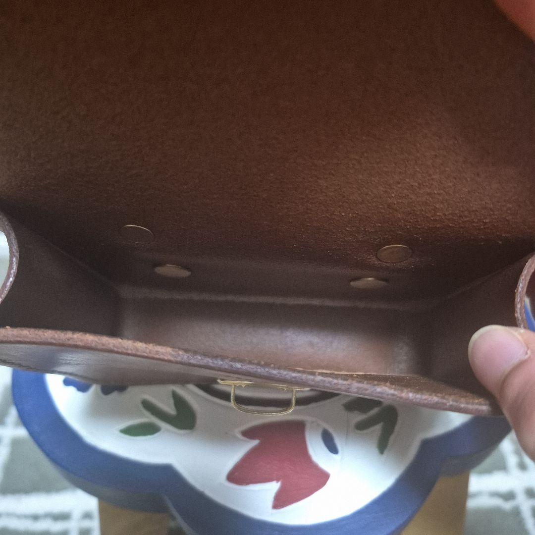 【新品】広瀬すず着用HERZ ブラウン ウエストポーチチョコ