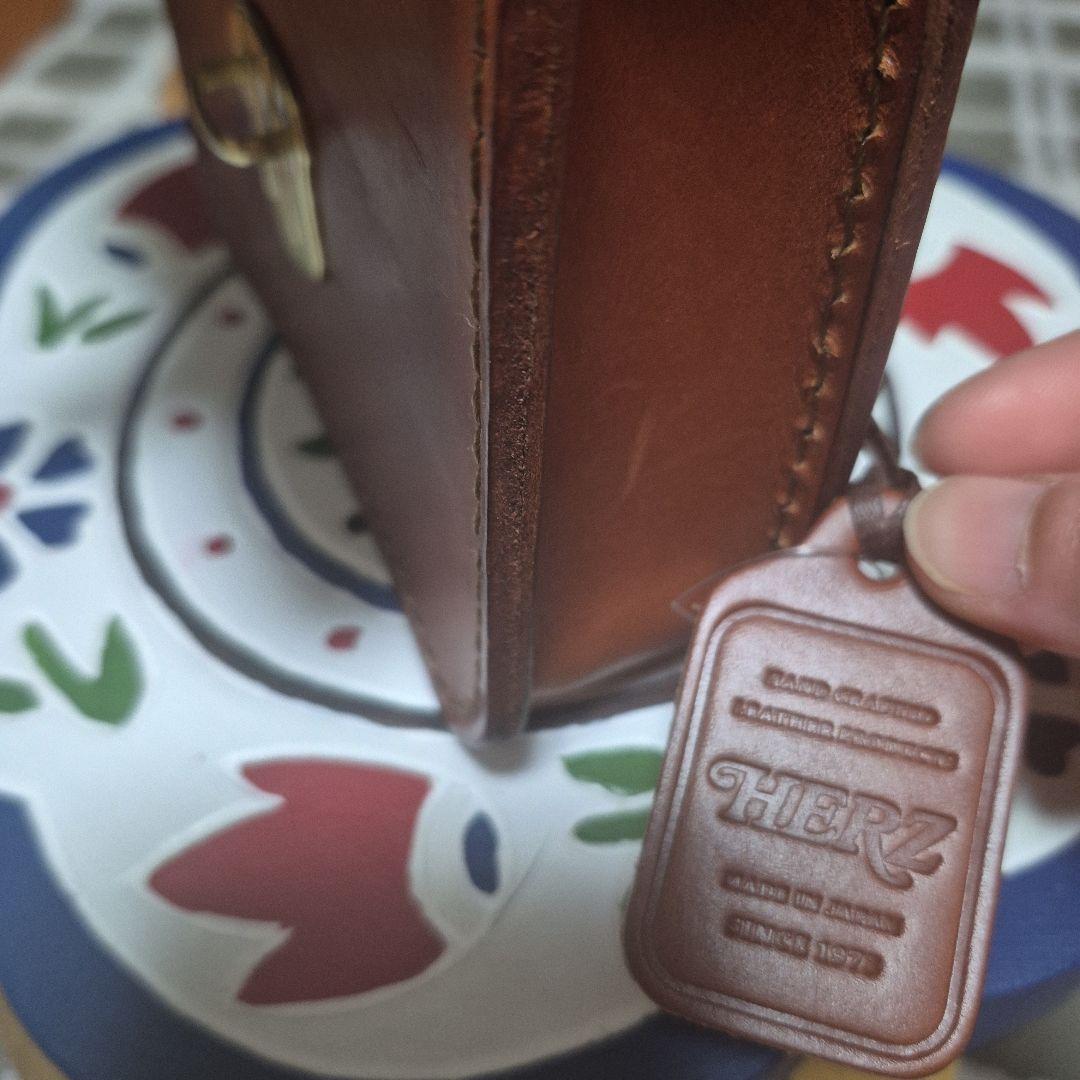 【新品】広瀬すず着用HERZ ブラウン ウエストポーチチョコ