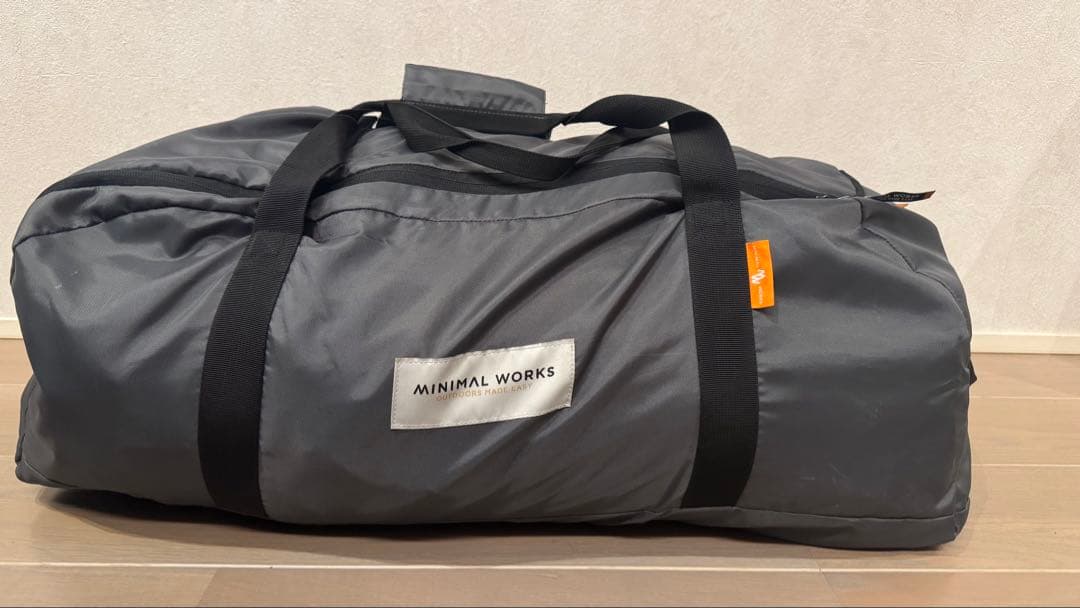 K*i様 ミニマルワークス シェルターGH チャコール（TPU・メッシュ窓付き）