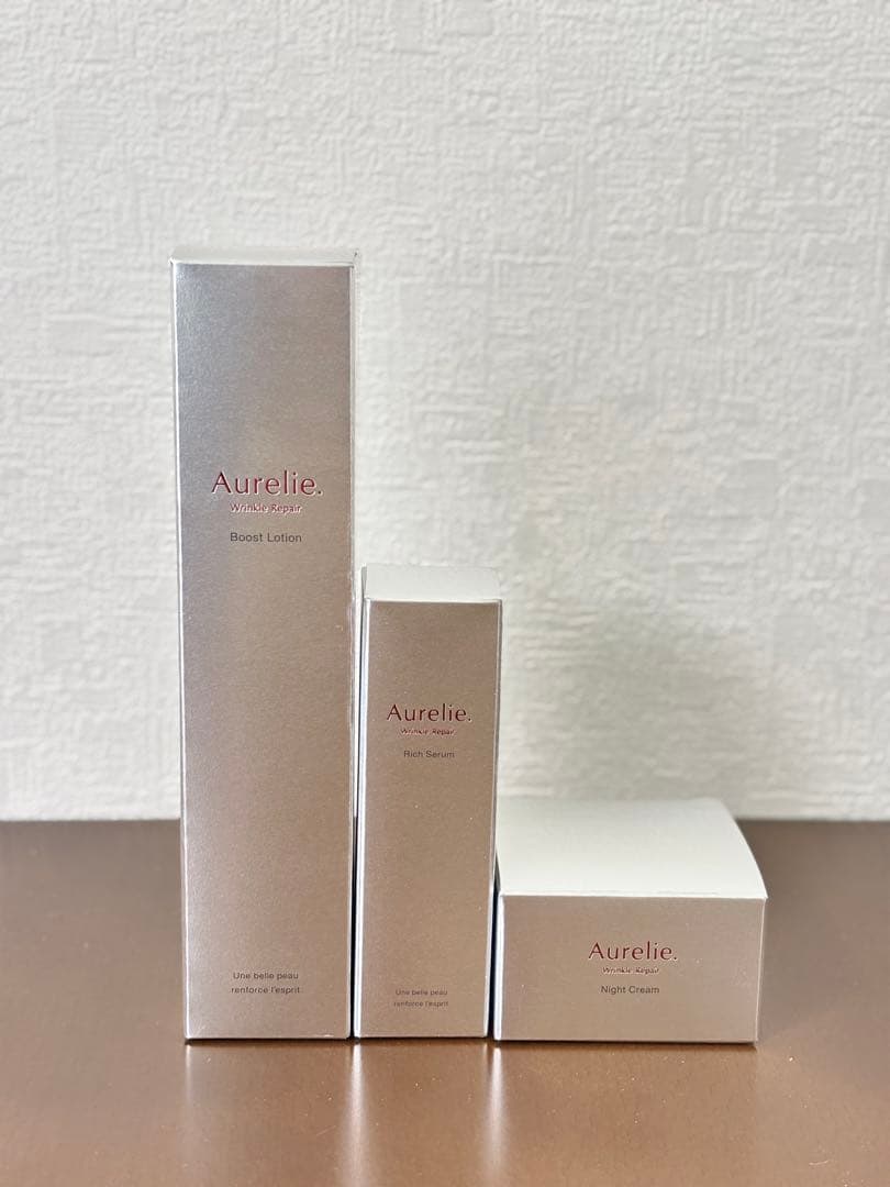 ①Aurelie リンクルリペア　スキンケアセット