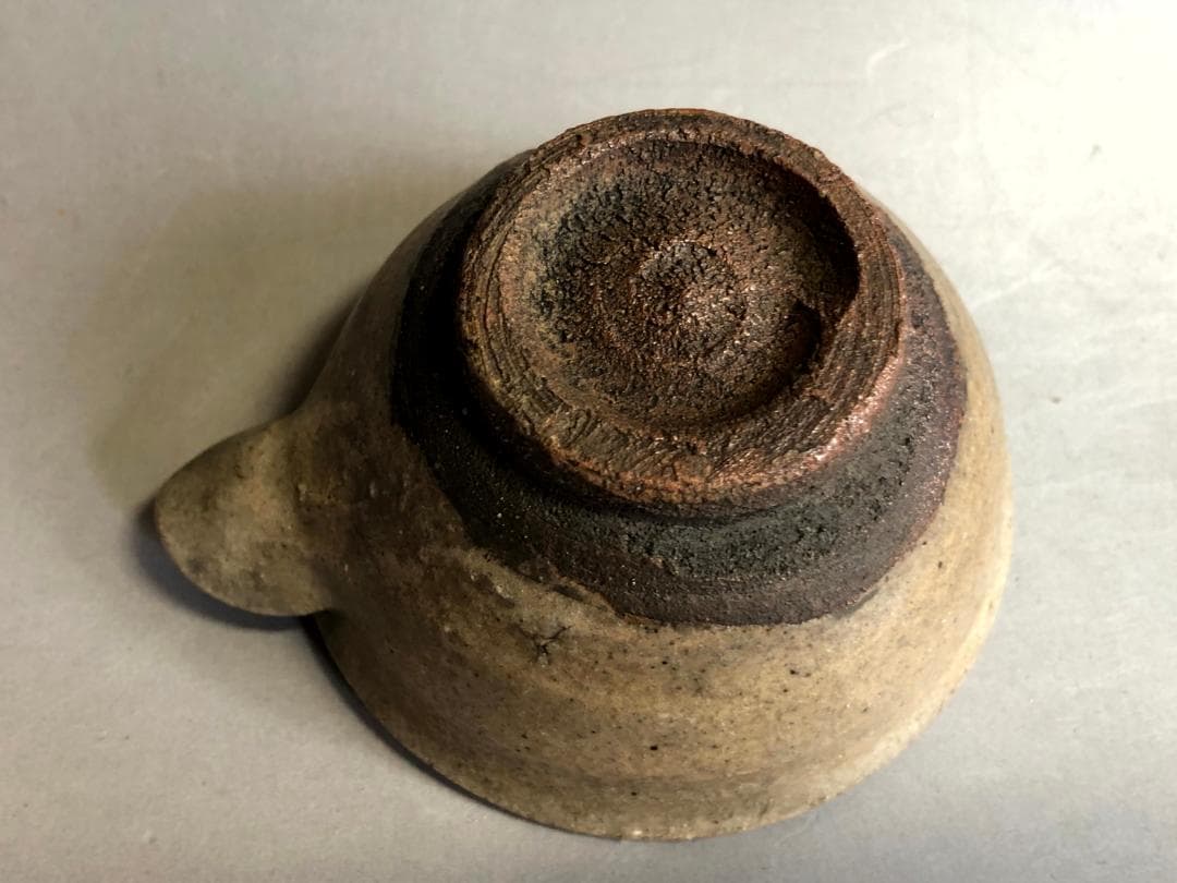 酒器■古唐津名品片口 江戸期 コレクター所蔵品 酒器 ぐい呑み 時代物 骨董品■