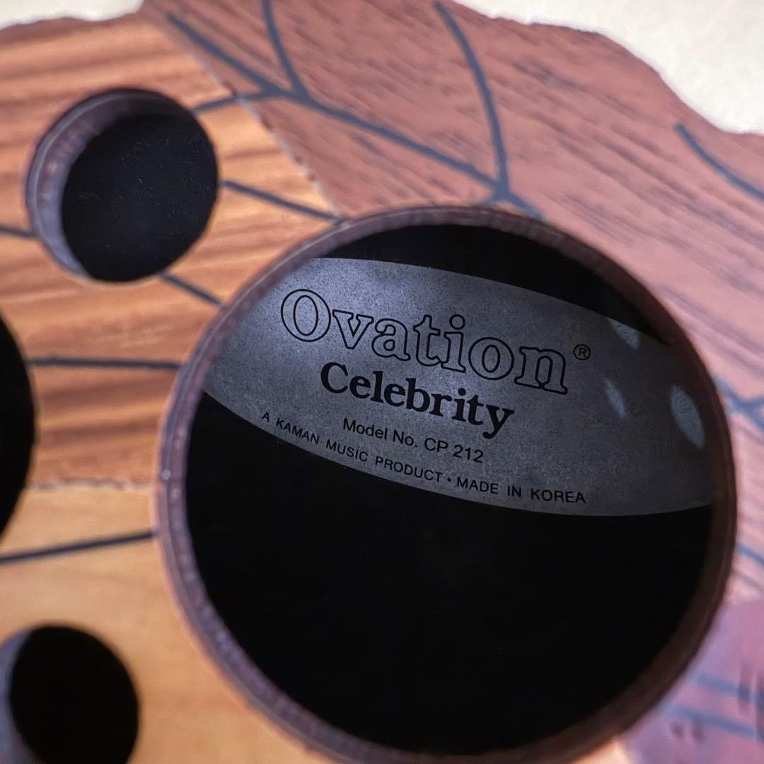 【ジャンク品】Ovation Celebrity CP212 エレアコ ケース付