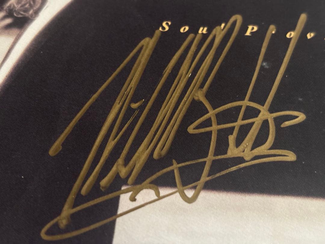 レア　マイケルボルトン直筆サインcd michael bolton