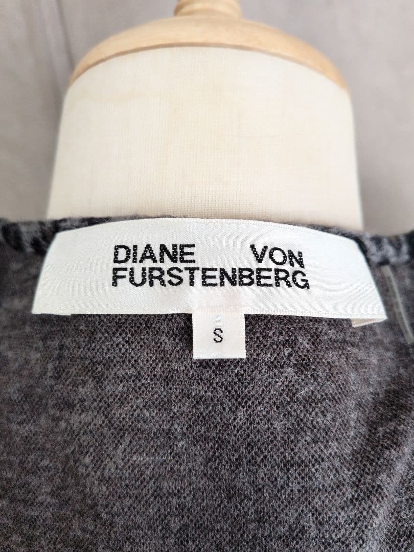 【DIANE von FURSTENBERG】レオパード ウール ワンピース☆