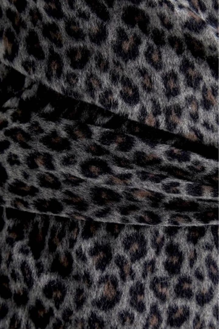 【DIANE von FURSTENBERG】レオパード ウール ワンピース☆