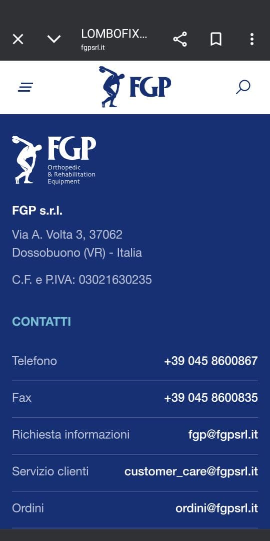 整形外科用コルセット新品未使用