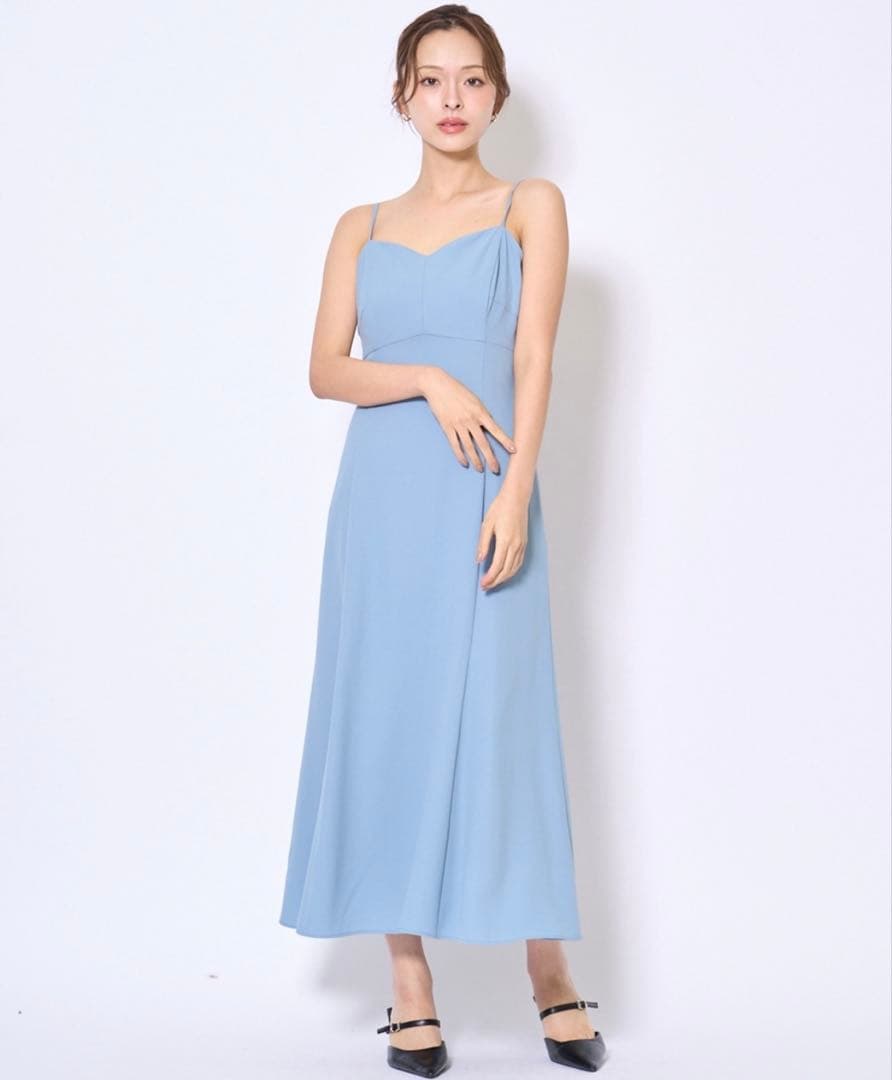 【即日発送/値下不可】ベロアトリミングブラウス×ドレス