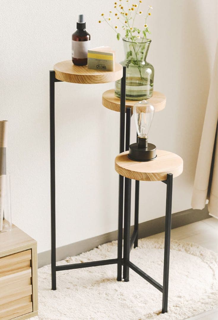 割引中！サリュ Salut! ウッド ディスプレイラック 入手困難【新品】