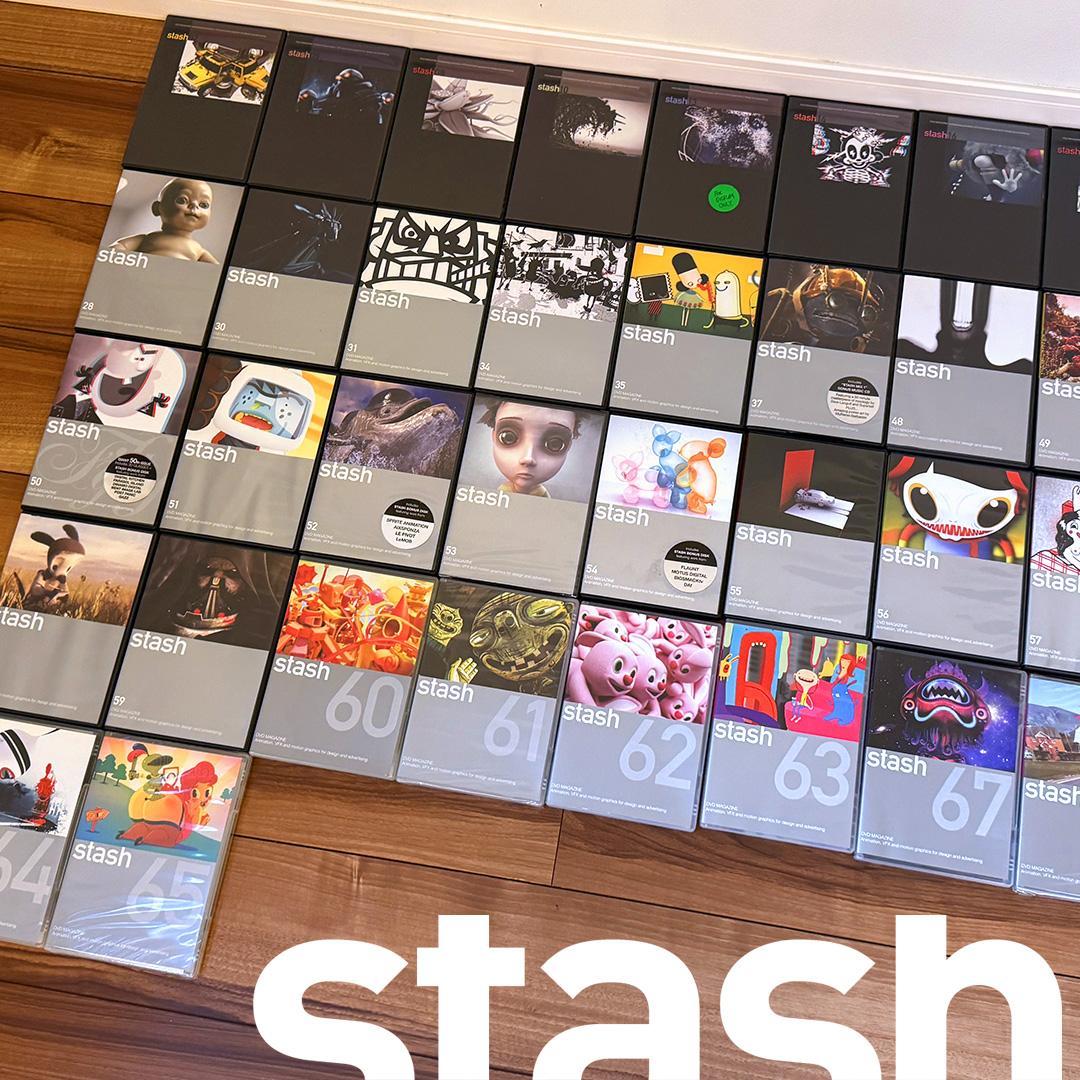 stash DVDマガジン 34枚 まとめ売り