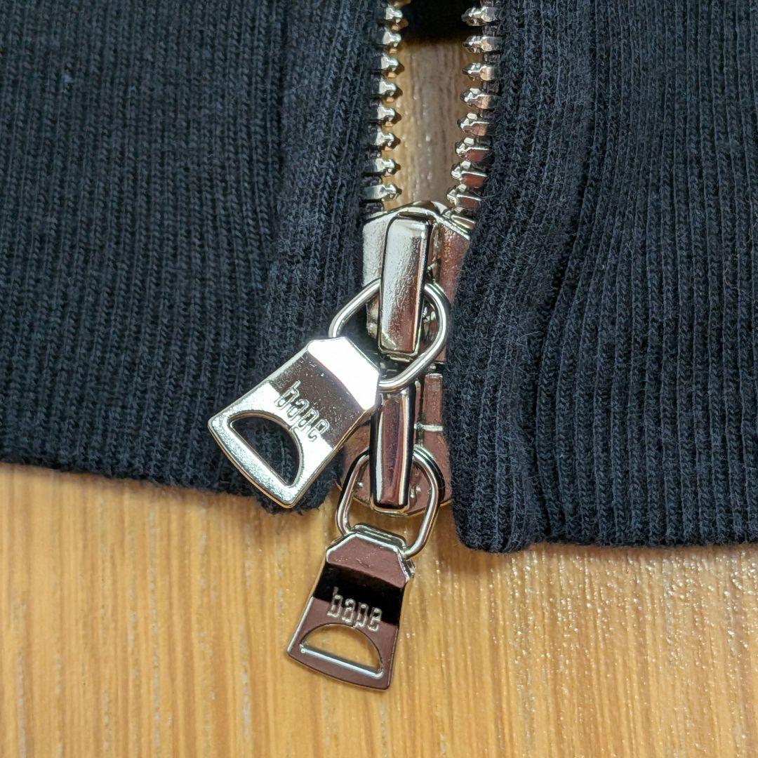 A BATHING APE　ダブルジップパーカー　レディース　エイプ　BAPE