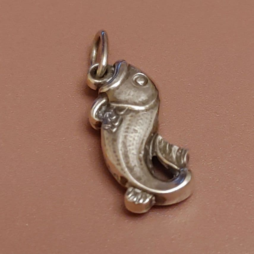 新品・未使用 ジョージジェンセン ☆チャーム(フィッシュ)