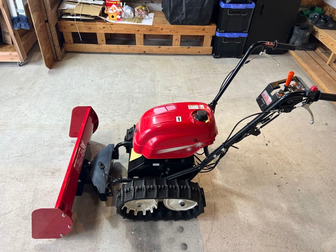 ホンダ 除雪機 赤 キャタピラ式