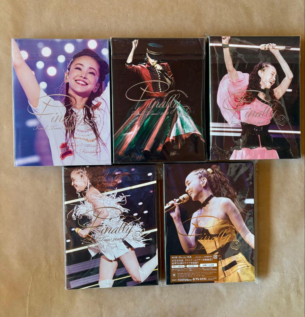 安室奈美恵 Finally 25th Anniversaryライブ DVD5枚組