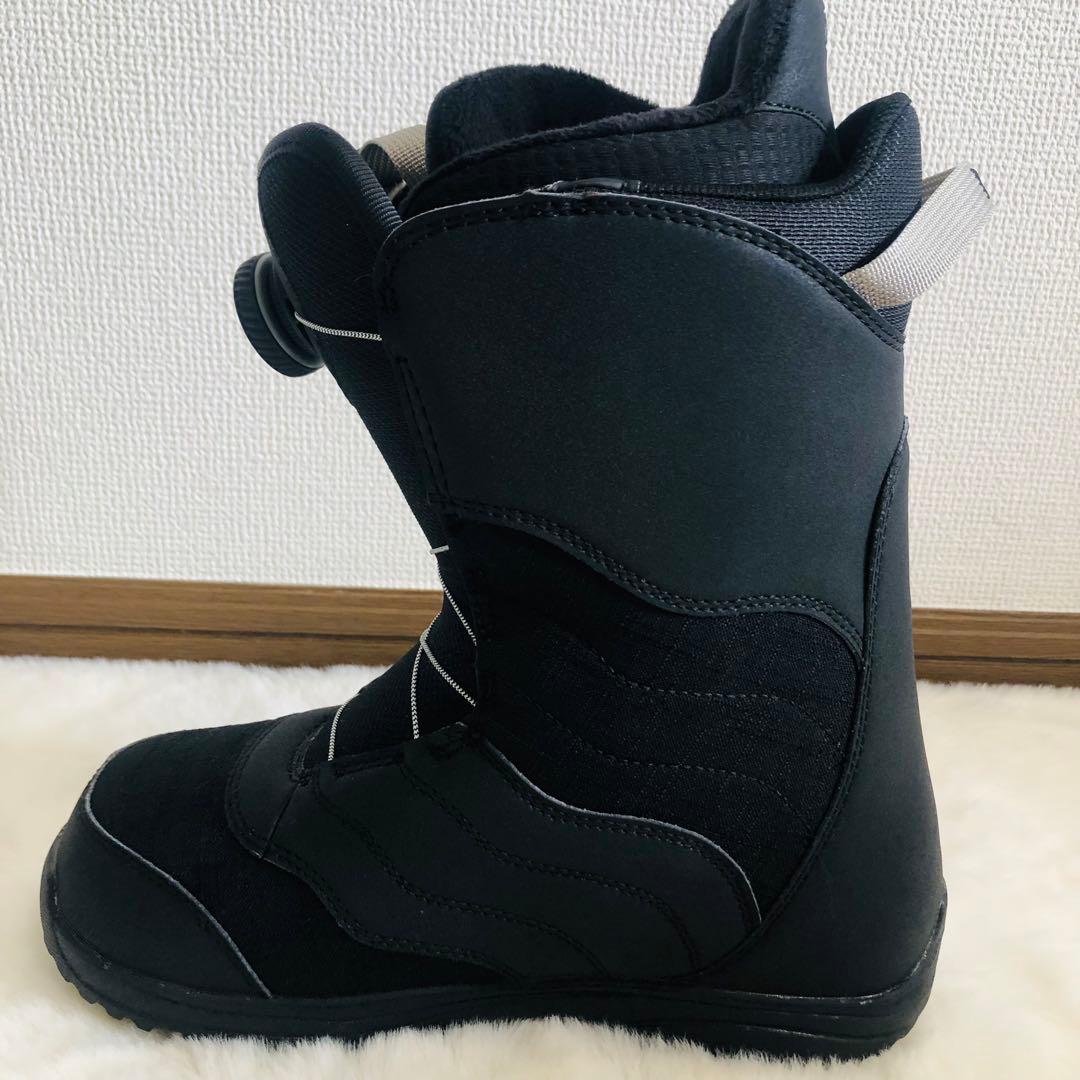 【美品】BURTON スノーボードブーツ　MINT BOA 24cm ブラック