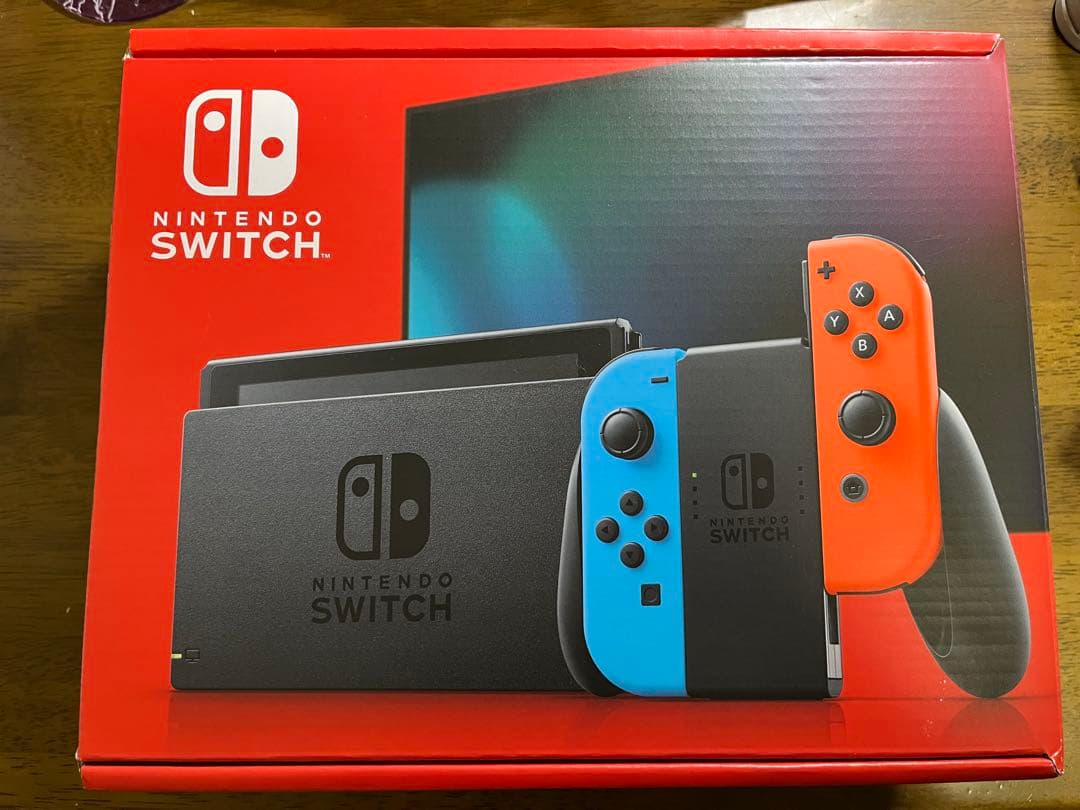 【新品未開封】Nintendo Switch 本体 ネオンブルー/ネオンレッド