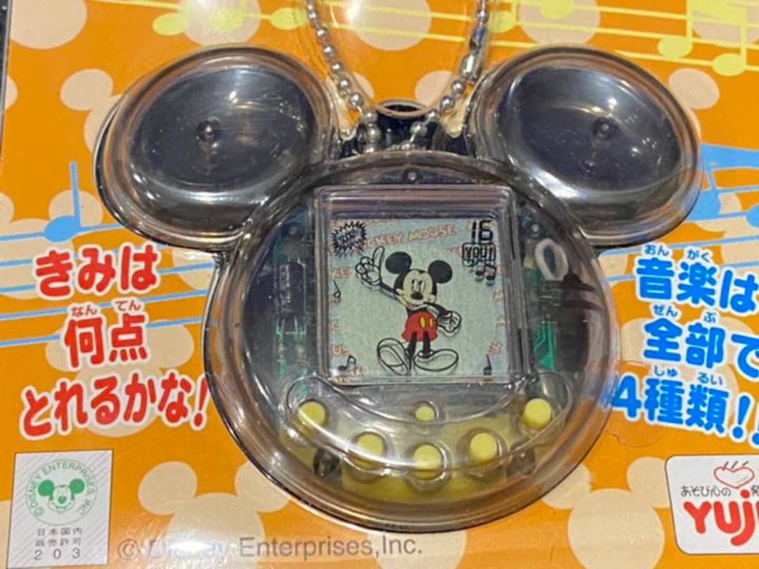 ★絶版当時モノ限定★ダンシングDJミッキーマウス未展示品★