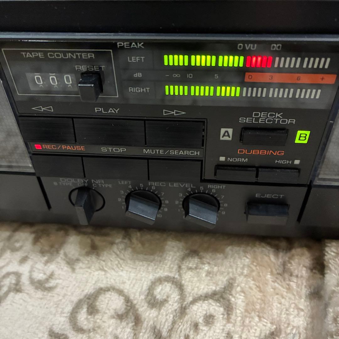 希少・動作品　ヤマハカセットデッキKX-W500　ダブルリバースカセットデッキ