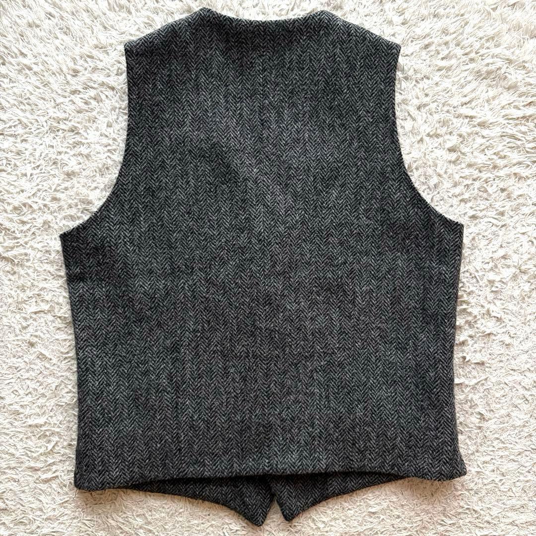ハリスツイード ★美品★ アーバンリサーチ ROSSO ベスト ヘリンボーン L
