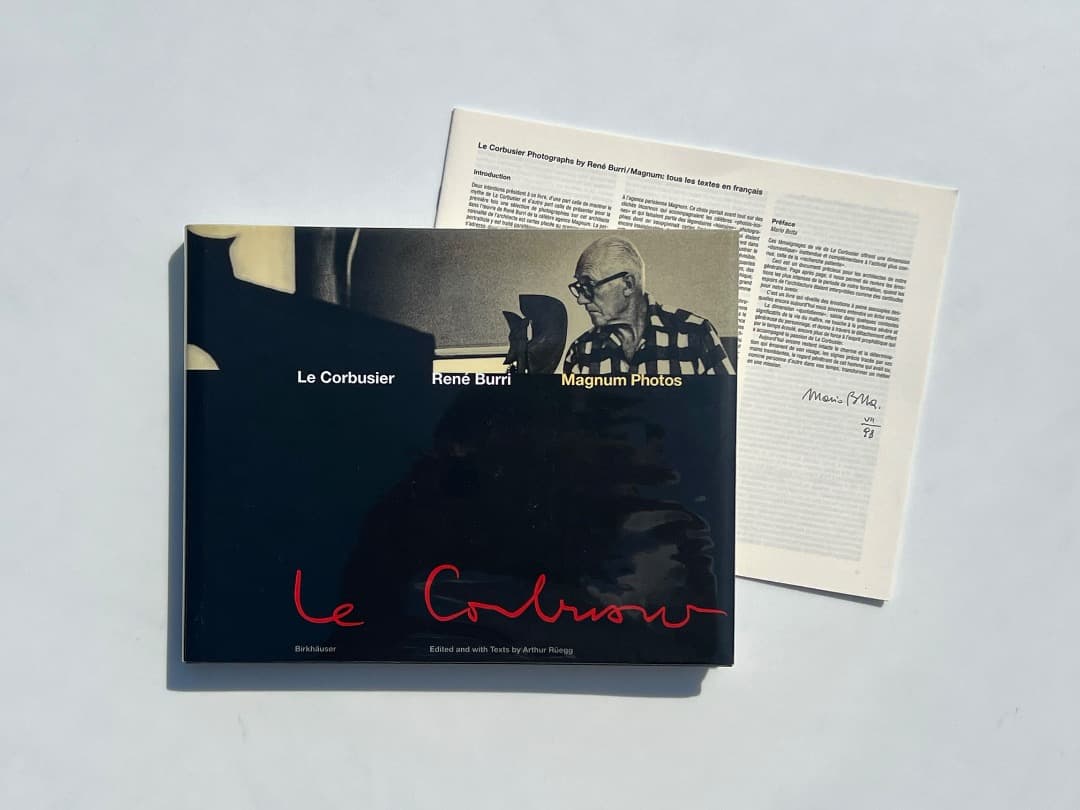 Le Corbusier Rene Burri ル・コルビュジエ ルネ・ブリ