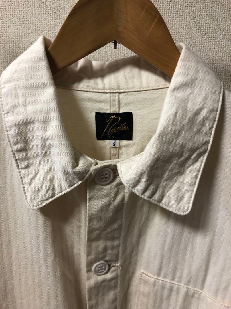 ジャケット・アウター Needles D.N.Coverall-Cotton Herringbone