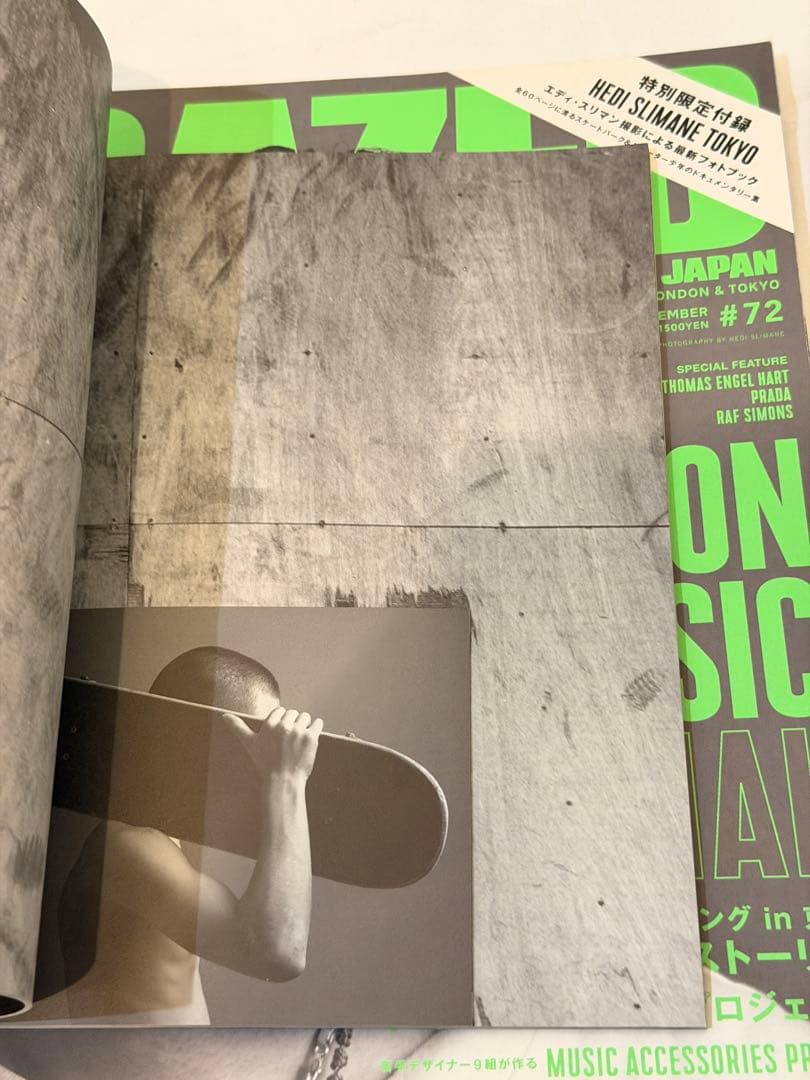 エディ・スリマン『Rock Diary』Hedi Slimane オマケ付け