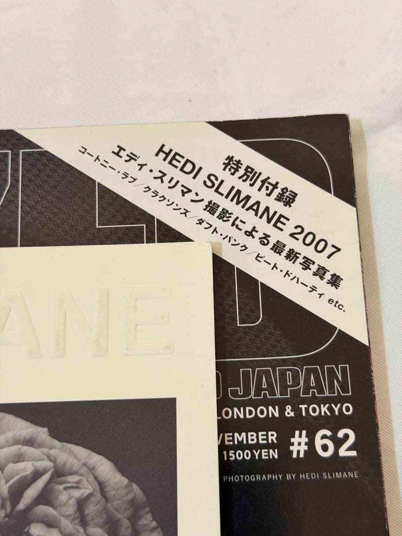 エディ・スリマン『Rock Diary』Hedi Slimane オマケ付け