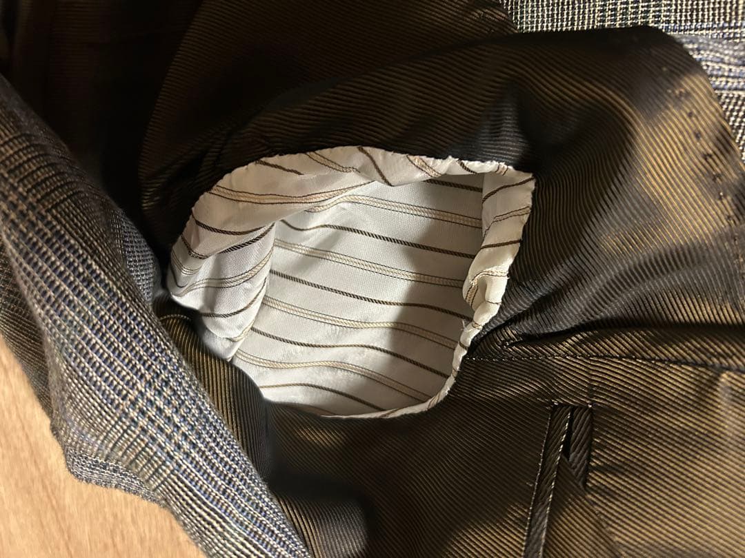 Stile Latino チェック柄 ジャケット 44