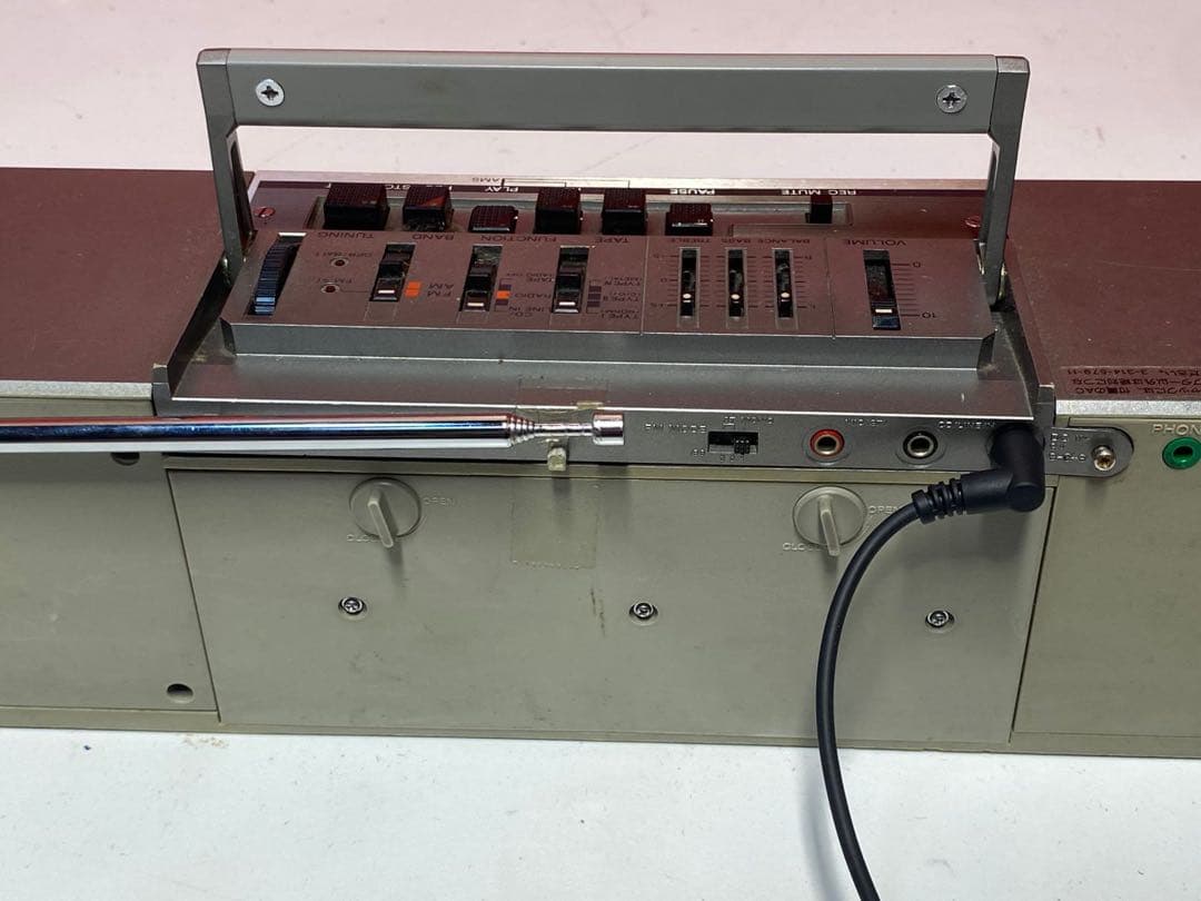 SONY カセットコーダー ZX-3 FM/AMラジオ 日本制