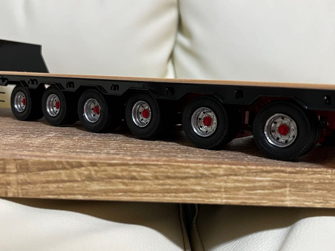 1/32 6軸トレーラー　舵切り　重量物運搬