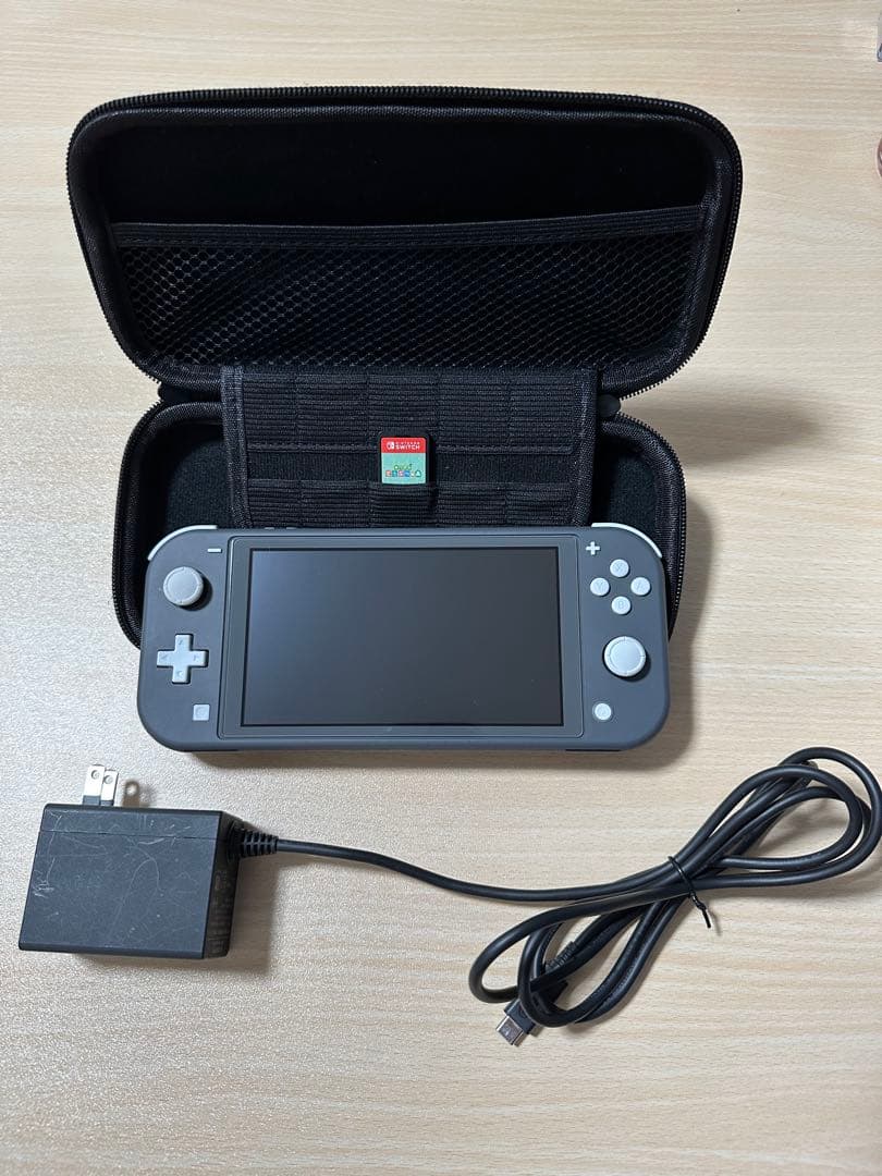 Switch ライト　グレー(あつ森ソフト付き)