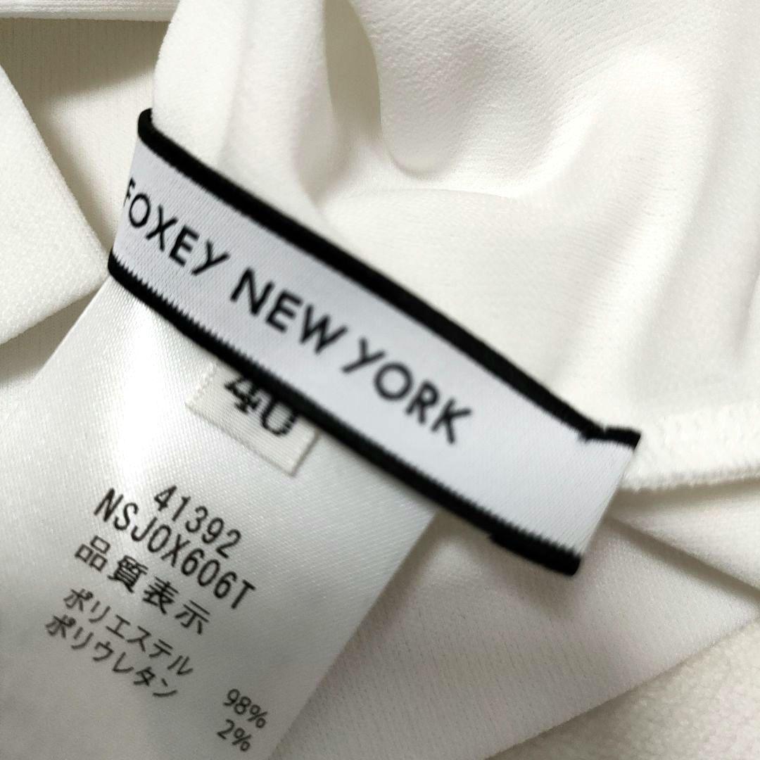 未使用に近い❢FOXEY　ブラウス　刺繍　フォクシー