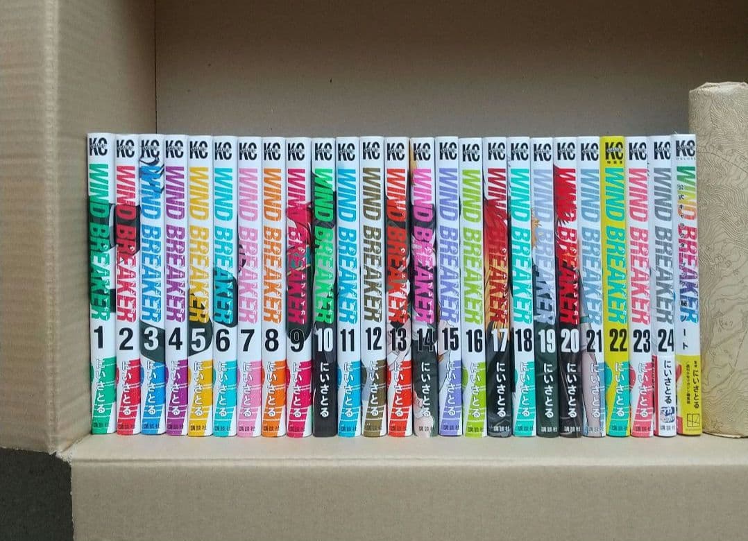 WIND BREAKER 1~24 全巻 公式キャラクターブック 未開封