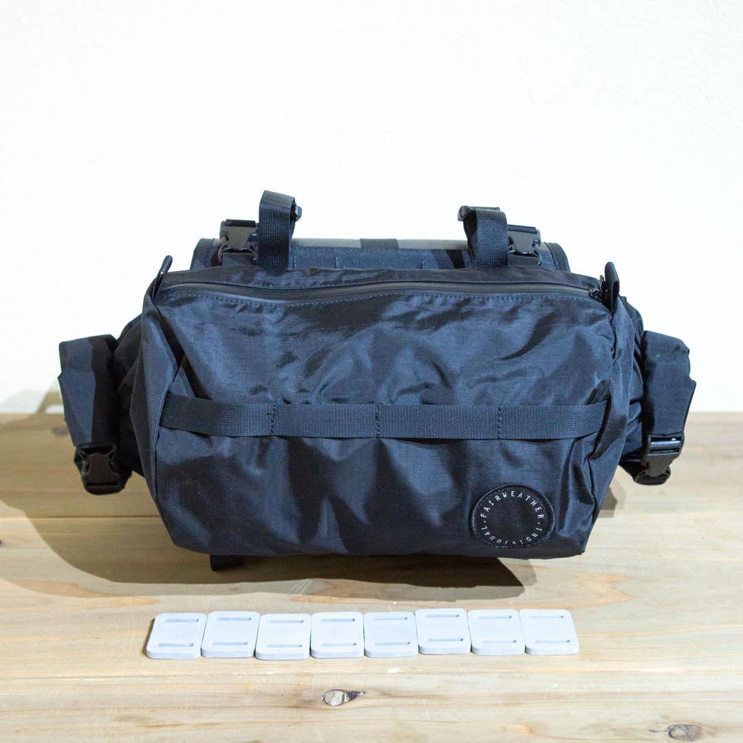 アクセサリー FAIRWEATHER handlebar bag black