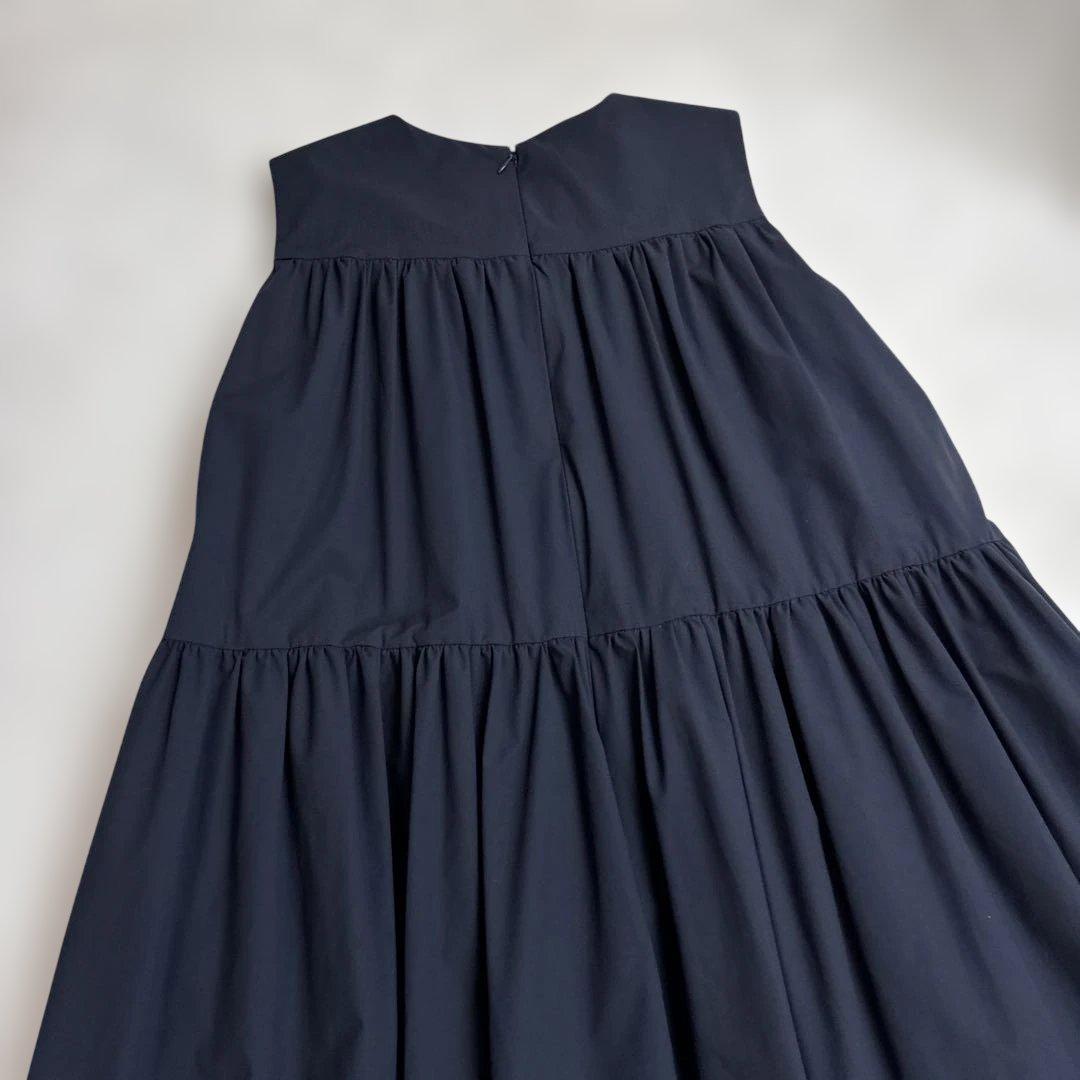 アメノチハレ 完売品　ボリュームティアードドレス（Eden）ネイビー　Fサイズ