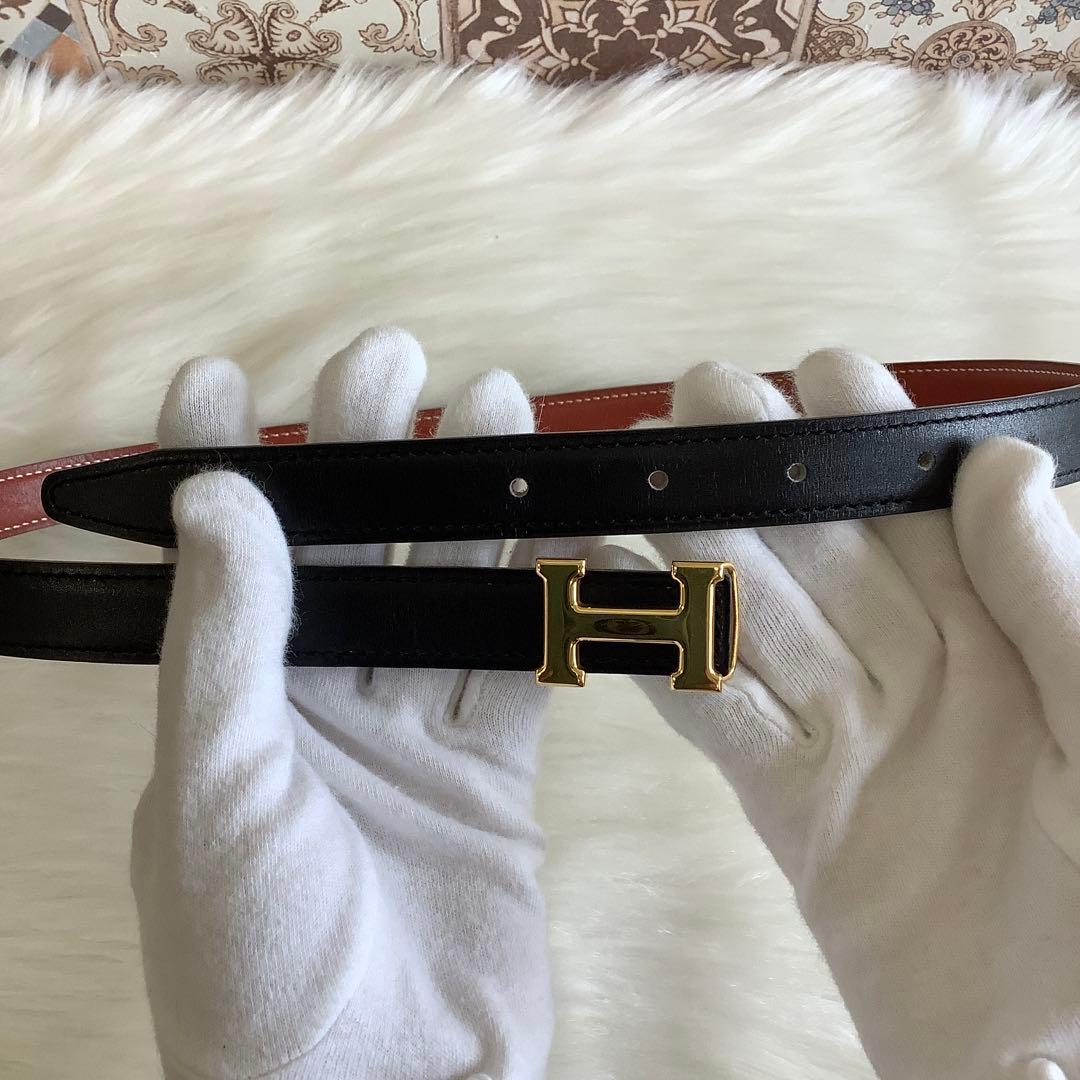 エルメス コンスタンス Hバックル ベルト 美品 レザー リバーシブル 正規品