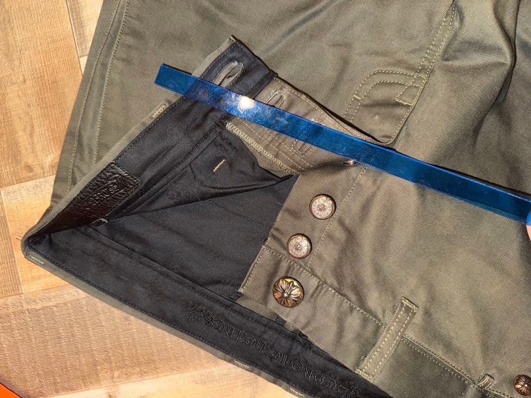 クロムハーツ　チノパン　グリーン　33