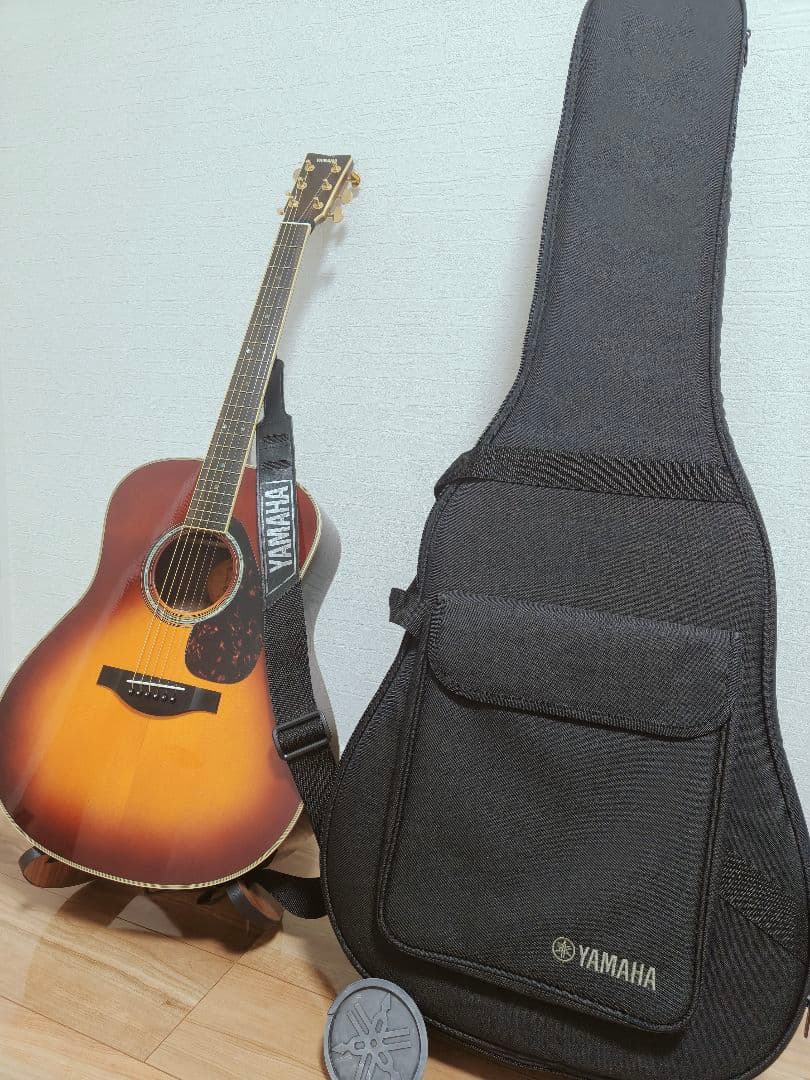 YAMAHA LL16ARE ストラップ サウンドホールカバー付