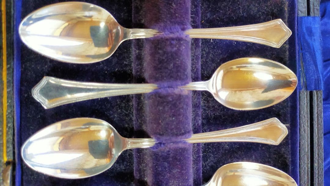 英国アンティーク　シルバースプーンセット②