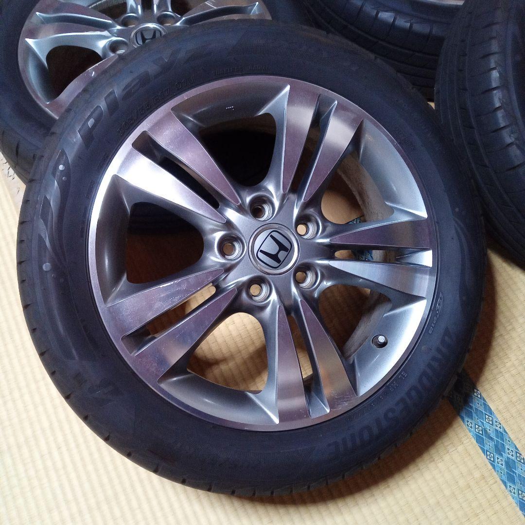一*休様 ホンダ 17インチ RSZ純正ホイールタイヤセット ブリジストン