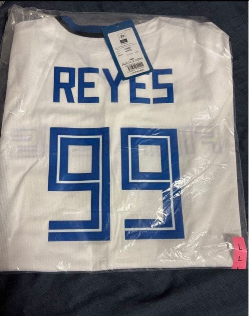 【新品未開封】日本ハム レイエス ホームVer.ユニフォーム Lサイズ