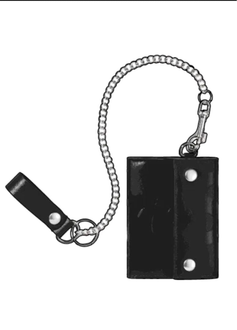 小物 Leather Chain Wallet (25FW) \"Black\"