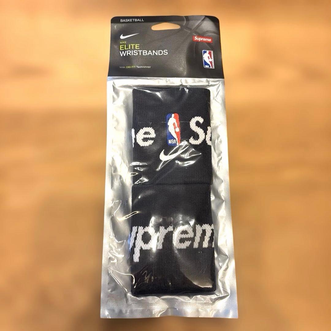 Nike Elite Wristbands ブラック Supreme コラボ
