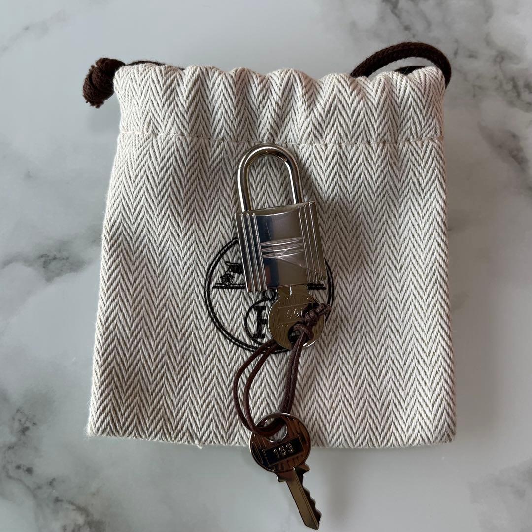 HERMES ピコタン　MM トレサージュ　ダークネイビー　ヴォーエプソン