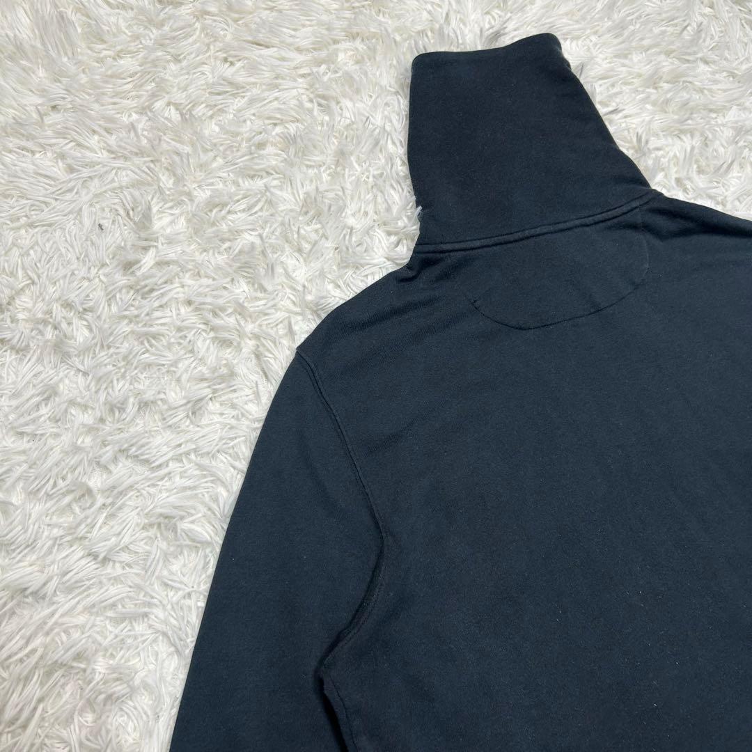 超希少 黒 ピンク ラルフローレン ジップアップ トレーナー ハイネック Y2K