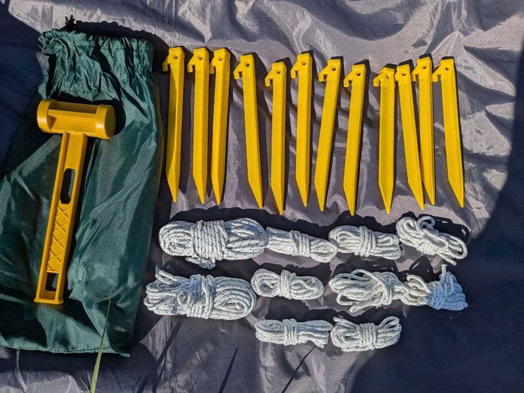 【美品】コールマン　スクエアタープDX　キャンプ、アウトドアに！