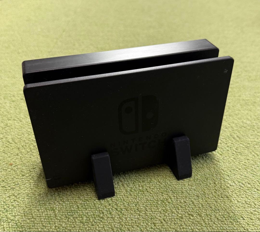 【美品】Nintendo Switch 本体、ハンドルセット、純正LANケーブル